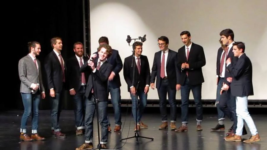 The Ramblers kicked off Spring Weekend with their performance at Leonard Theatre. (Courtesy of Facebook)