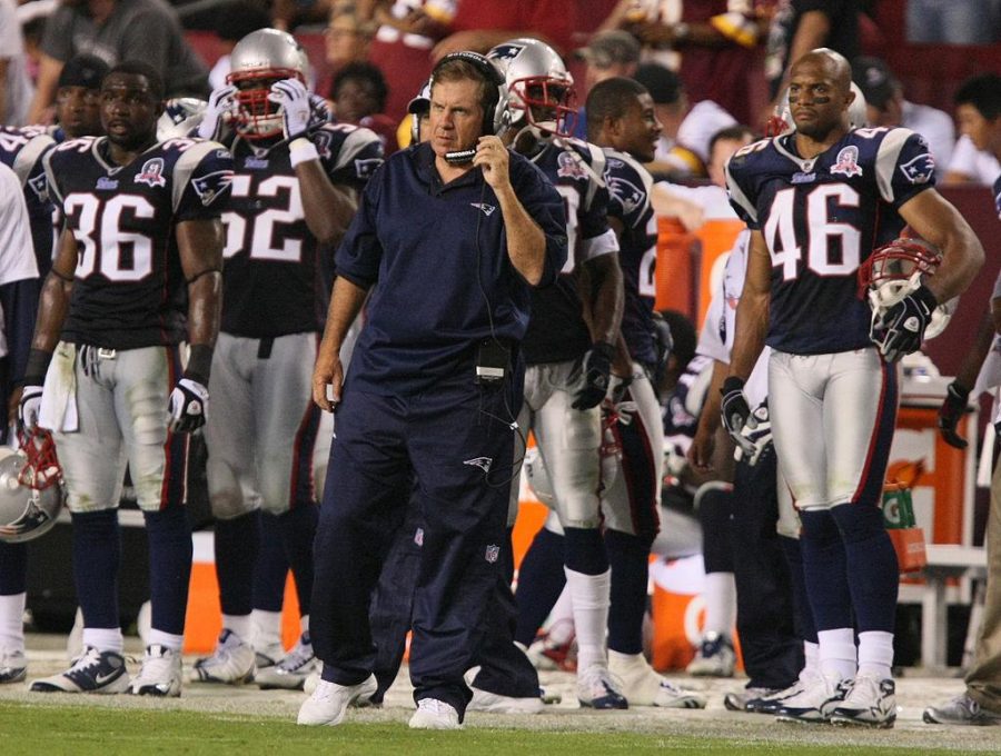 Belichick+has+lead+the+Patriots+to+an+improbable+3-0+record.+%28Courtesy+of+Wikimedia%29