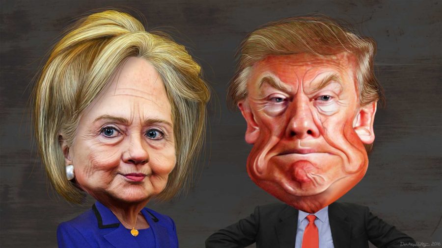 Many voters may be discouraged from voting since the two presidential candidates are Hillary Clinton and Donald Trump. Courtesy of Flickr