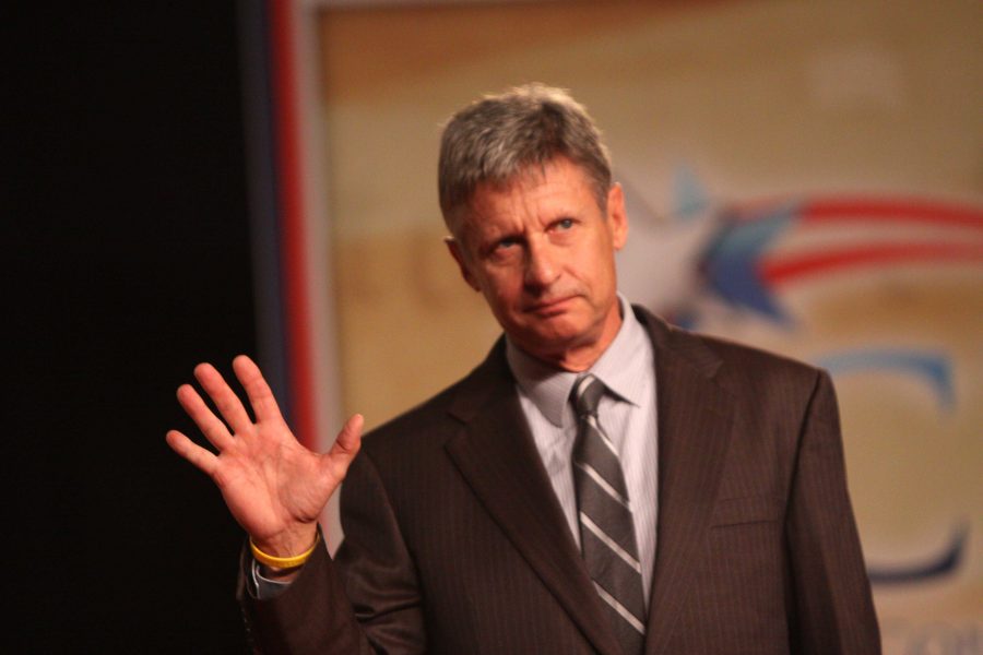 Gov. Gary Johnson is the Libertarian Party presidential nominee, and was recently endorsed by Cornell Republicans.  (Gage Skidmore/Flickr)