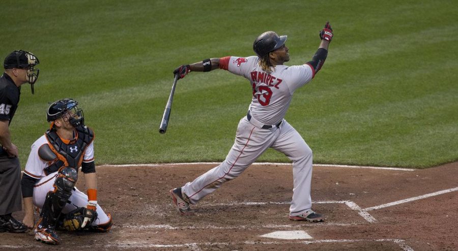 Hanley Ramirez has been a dangerous hitter for the Red Sox this season. (Courtesy of Flickr)