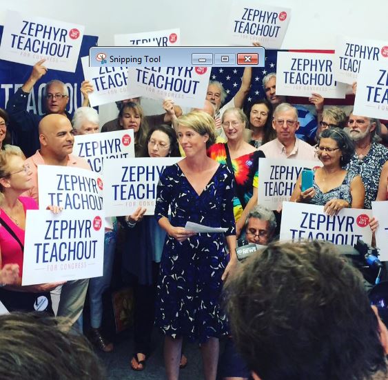 Many fans of Senator Bernie Sanders favor Fordham Law professor Zephyr Teachout, who is running for Congress. 