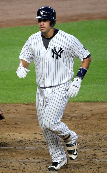 Rookie catcher Gary Sanchez was outstanding in the second half, blasting 20 home runs in just 53 games. (Courtesy of Wikimedia)