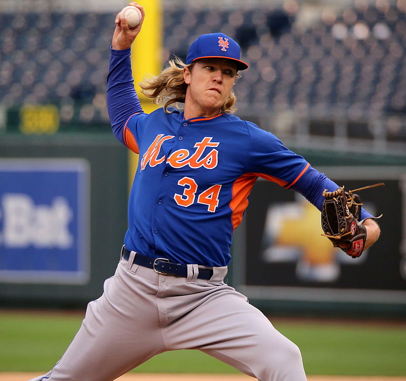 Noah Syndergaard is just one of the young players helping to revitalize baseballs image. (Courtesy of Wikimedia). 