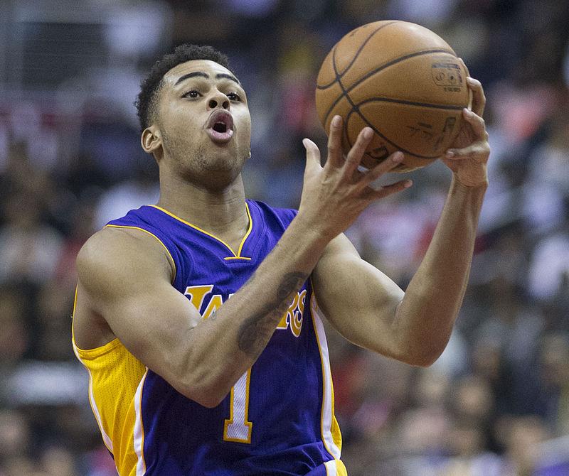 DAngelo Russell has been one several players to thrive under new head coach Luke Walton. (Courtesy of Wikimedia)