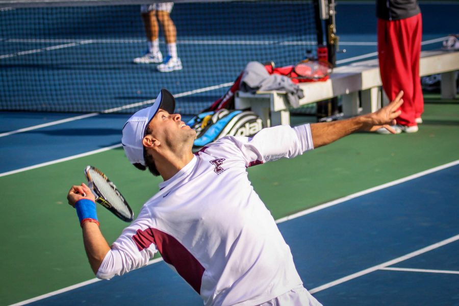 Men’s Tennis Shutout vs. Davidson