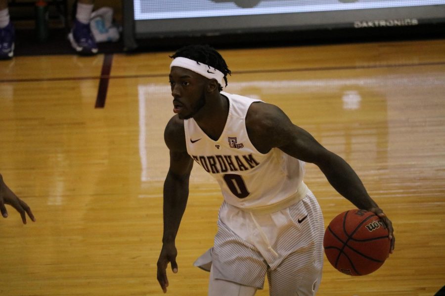 Antwoine Anderson has hit two game-winning shots this season. (Courtesy of Owen Corrigan /The Fordham Ram)