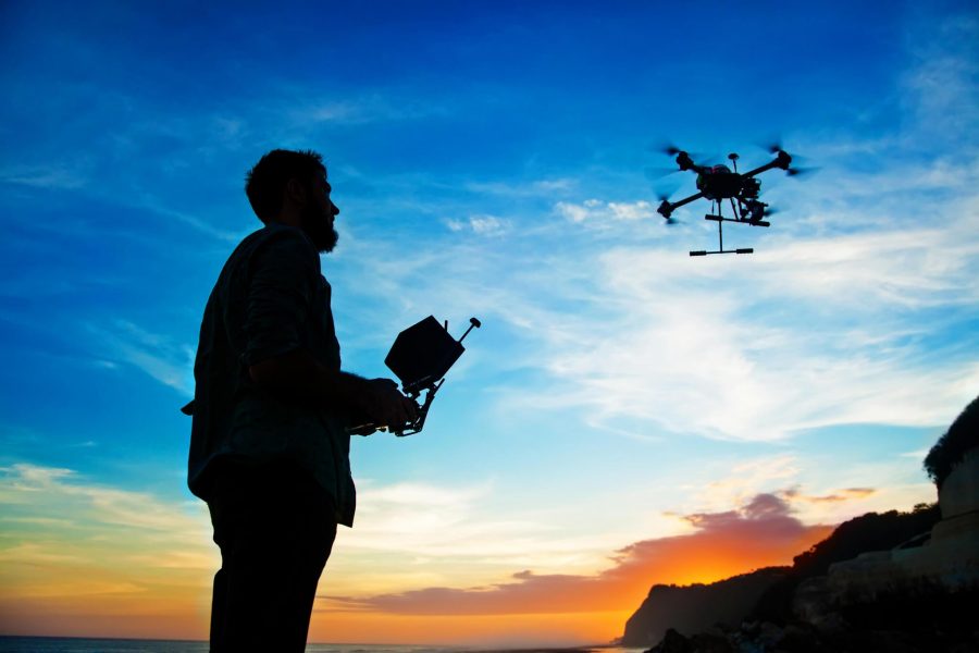 While drones started out as a harmless phenomenon, the liabilities piloting them became apparent over time (Courtesy of Flickr).