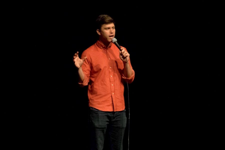 “Saturday Night Live” comedian Colin Jost closed Spring Weekend with laughter.