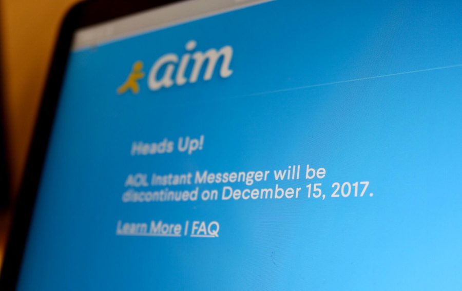 AOL Instant Messenger has announced it will log off for the last time in December.