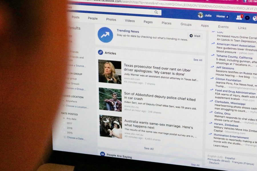 Facebook’s news subscription service will allow its members to select which news media sources they want to follow (Julia Comerford/The Fordham Ram).