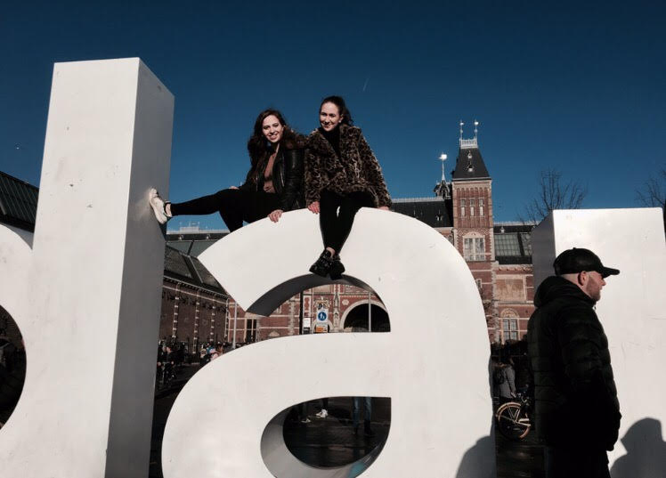 Bailey had a blast in Amsterdam, and left with a desire to return to the city soon.  (Courtesy of Bailey Hosfelt.)