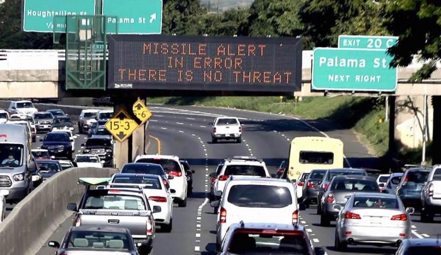 False alarms, such as the ballistic missile threat in Hawaii, cause unneeded stress and potential harm to those in the area. (Courtesy of Flickr)
