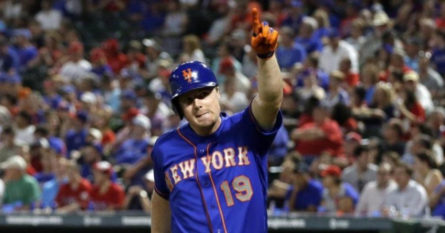 The Mets re-resigned Jay Bruce, showing a lack of desire for real improvement.(Courtesy of Twitter)