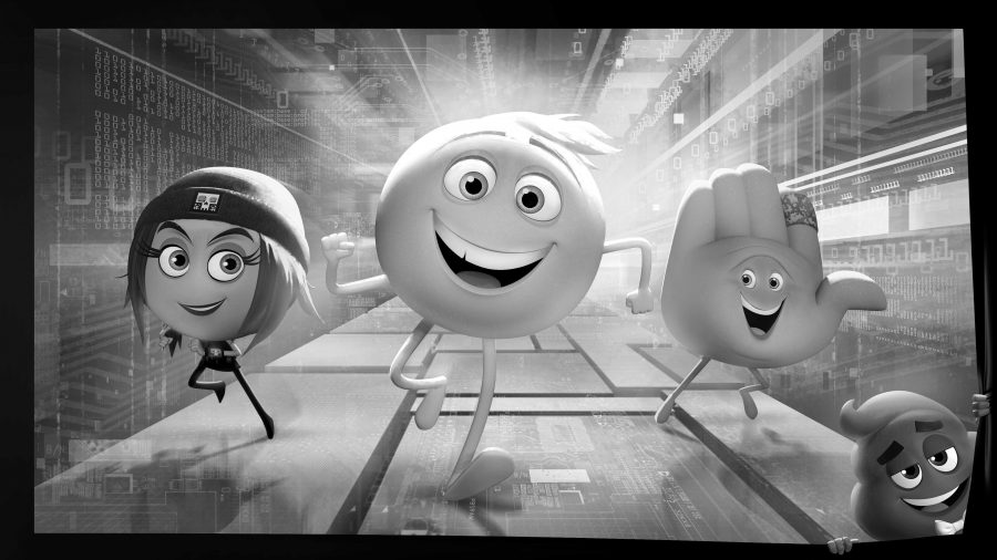 Hacker emoji Jailbreak (Anna Faris), exuberant Gene (T.J. Miller) and his handy best friend Hi-5 (James Corden) embark on the app-venture of a lifetime in Columbia Pictures and Sony Pictures Animation's THE EMOJI MOVIE.