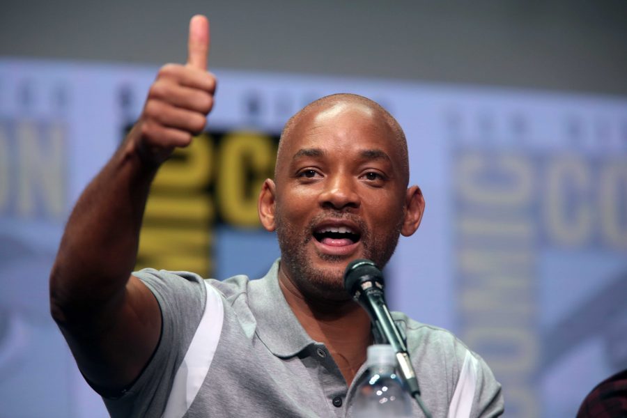Actor Will Smith attends a discussion on Bright at the 2017 San Diego Comic-Con International (Courtesy of Flickr).