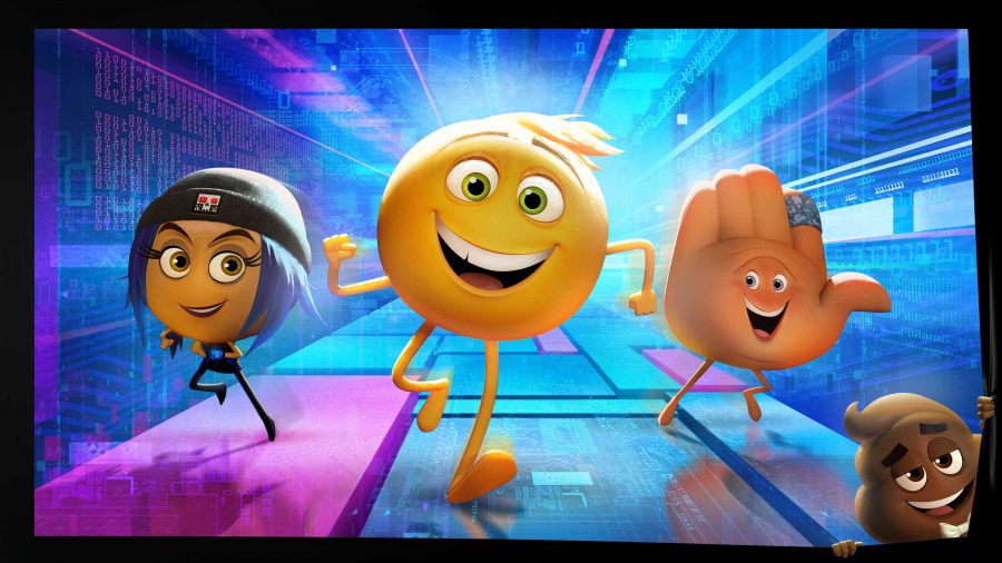Hacker emoji Jailbreak (Anna Faris), exuberant Gene (T.J. Miller) and his handy best friend Hi-5 (James Corden) embark on the app-venture of a lifetime in Columbia Pictures and Sony Pictures Animation's THE EMOJI MOVIE.