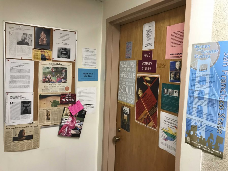 The Women, Gender, and Sexuality Studies department, pictured above, is working to bring the #MeToo movement into the classroom. (Courtesy of Kevin Stoltenborg) 