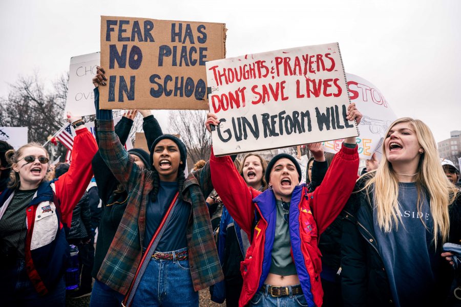 The National Walkout, taking place on March 14, will hopefully heighten the awareness of the need for gun control. (Courtesy of Flickr)