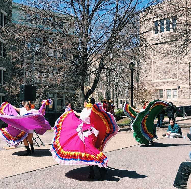 Local Bronx performers offered samplings of Afro-Dominican jazz and Mexican folkloric dance (Photo courtesy of Natalie Wodniak).