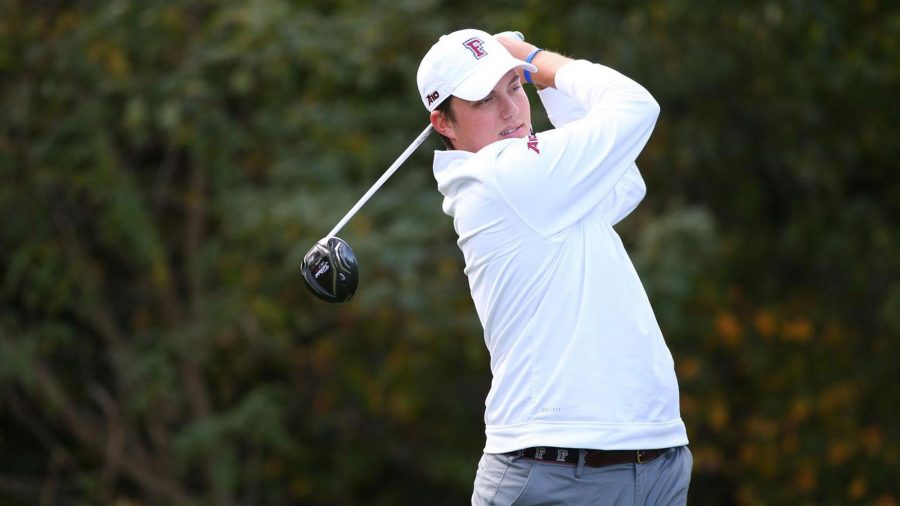 Joseph Trim shot a 74 in the first round and then a 73 in the second to lead the way for the Rams (Courtesy of Fordham Athletics).