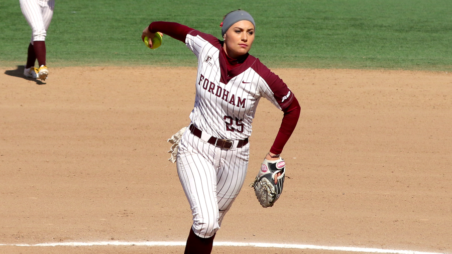 Lauren Quense was one of the main stars for the Rams this week, as they won four out of their five games played (Courtesy of Fordham Athletics).