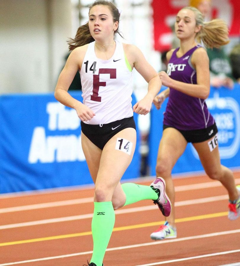 Both Fordham Track and Field teams competed in Raleigh and Rider over the Spring Break (Courtesy of Fordham Athletics).