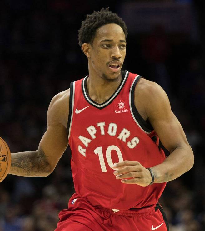DeMar DeRozan helped the Raptors win thier first Game One in 17 years (Courtesy of Twitter).