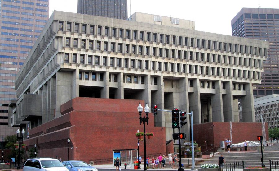 Boston City Hall represents a seminal example of brutalism in 20th century American architecture. (Courtsy of Wikimedia)