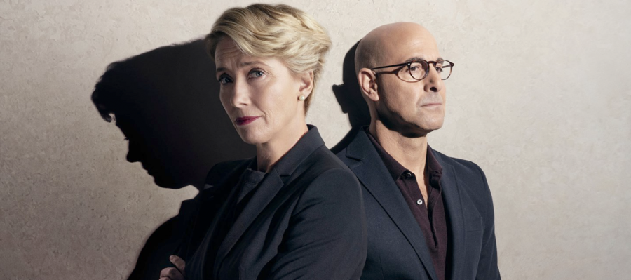 Emma Thompson (left) and Stanley Tucci (right) perform in film The Children Act. (Courtesy of Facebook)