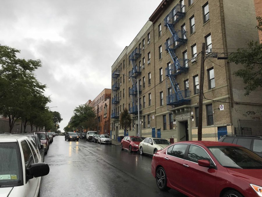 The property at 2050 Grand Concourse will yield 93 apartments, some for formerly homeless individuals with special needs (Kevin Stoltenborg/The Fordham Ram).