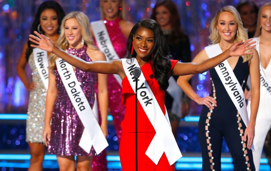 Former Miss New York Nia Franklin is a deserved winner of the Miss America Pageant, despite no swimsuit category.
