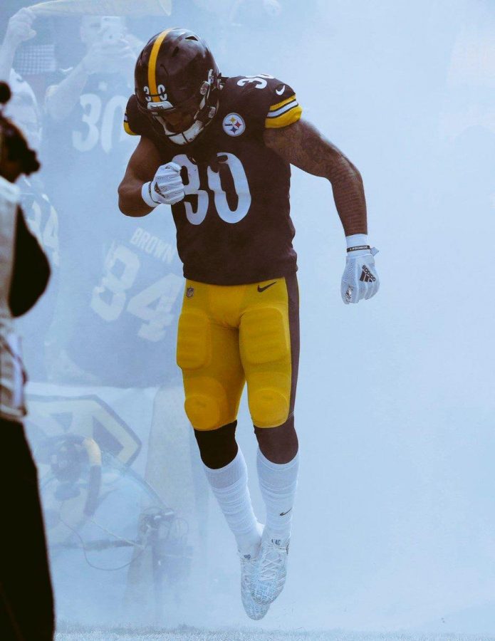 James Conner is the new starting running back for the Steelers.(Courtesy of Twitter)