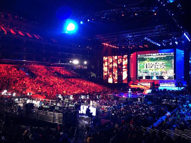 A shot of the 2013 League of Legends World Championships. (Courtesy of Flickr)