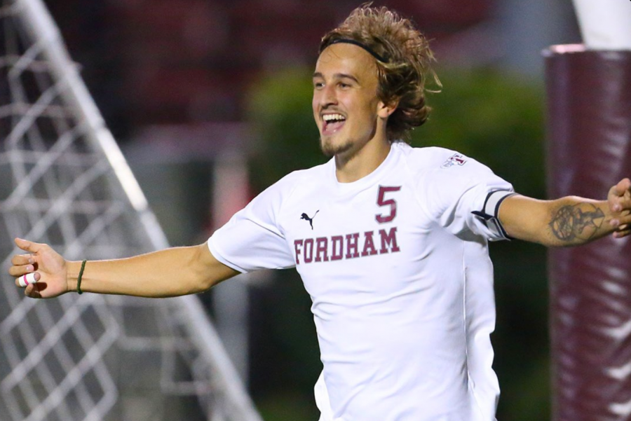 Junior Joergen Oland has become one of the top players for the Rams (Courtesy of Fordham Athletics).