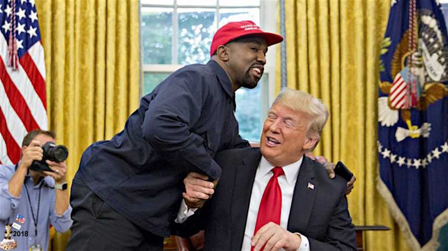 Kanye West should not be taken seriously as a political opinion, no matter how many times he visits the White House (Courtesy of Flickr).