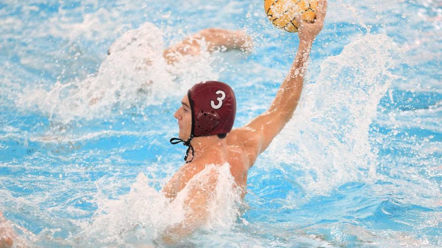Jake Miller-Tolt winds up for a shot. He’s been a force for Fordham this season. (Courtesy of Fordham Athletics)