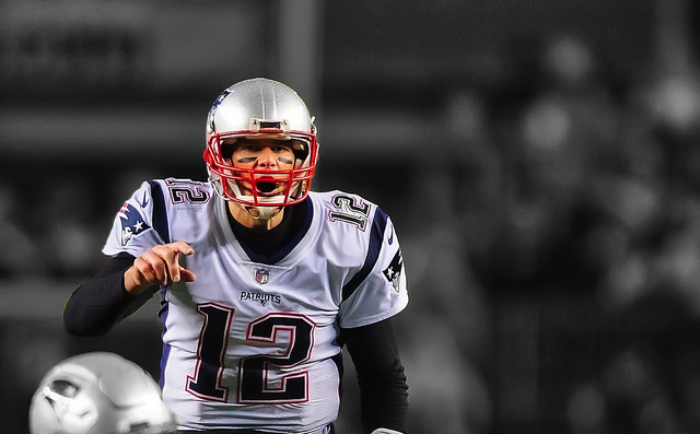 Tom Brady led the Patriots to a big win against the Chiefs. (Courtesy of Flickr)