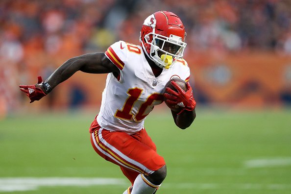 Tyreek Hill may have transcendent talent, but that doesn’t make him a role model (Courtesy of Twitter).