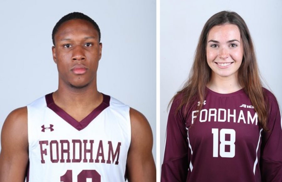 Ty+Perry+%28left%29+and+McKenna+Lahr+%28right%29+%28Courtesy+of+Fordham+Athletics%29