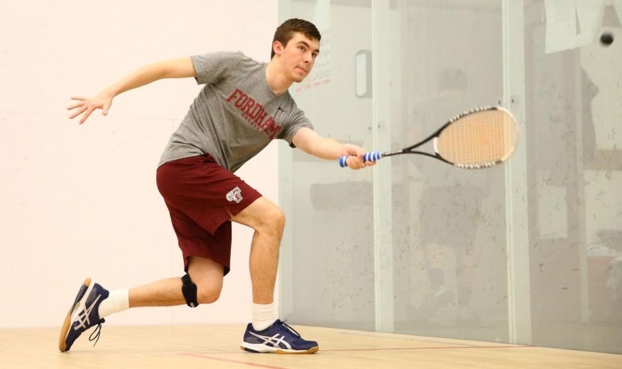 Fordham’s squash team was inconsistent this past weekend in Annapolis. (Courtesy of Fordham Athletics).