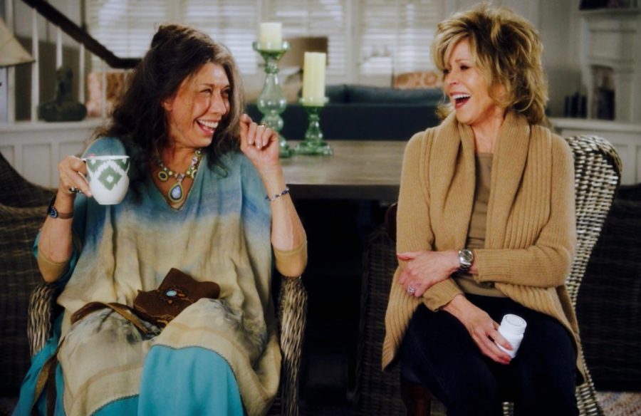 While “Grace and Frankie” is a comedic show focused primarily on senior citizens, it preaches valuable lessons about life for viewers of all ages. (Netflix)