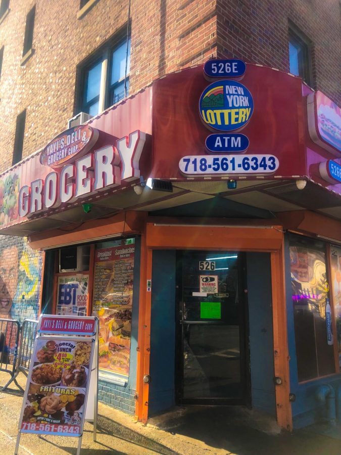 The bodega that is now NYC's first "safe haven bodega". (Helen Stevenson/The Fordham Ram)