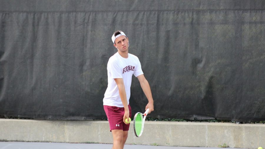 Men%E2%80%99s+Tennis+continues+its+hot+start%2C+winning+their+first+three+matches.+%28Courtesy+of+Fordham+Athletics%29%0A