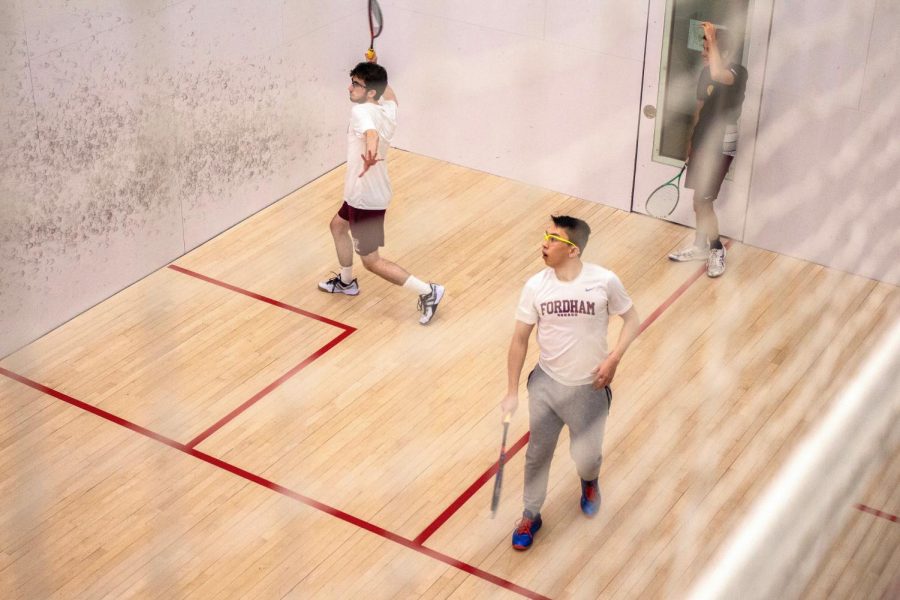 Fordham Squash may have had the best season in its history last year. (Will Jones/The Fordham Ram)