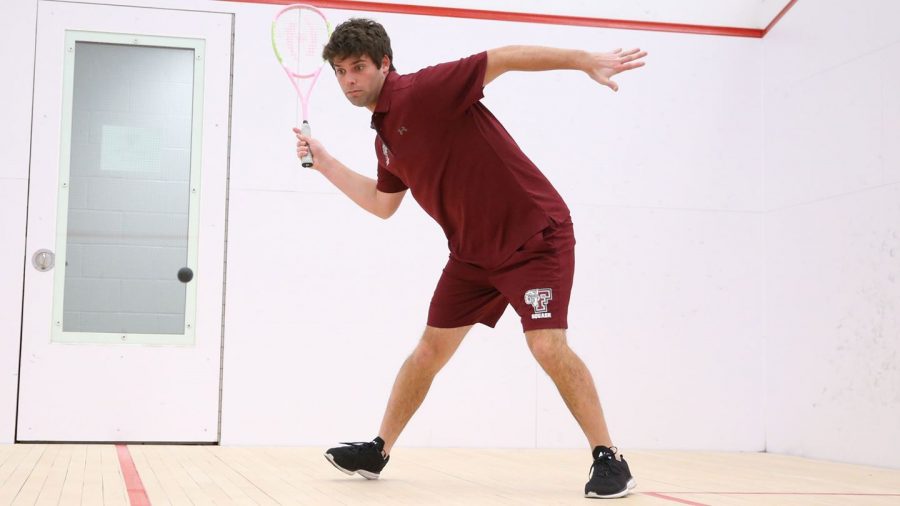 The Third time was a charm for Fordham Squash over the weekend as they took home the Chaffee Cup. (Courtesy of Fordham Athletics)