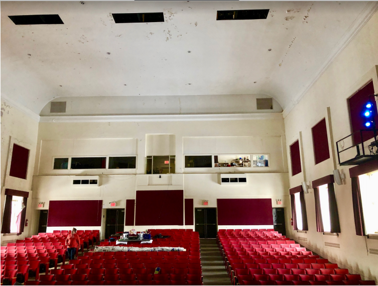 Collins Theater shows its age (Ashley Qamar for The Fordham Ram)
