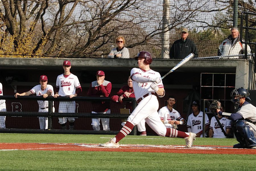 Fordham Baseball has won five in a row, including four wins last weekend. (Julia Comerford)