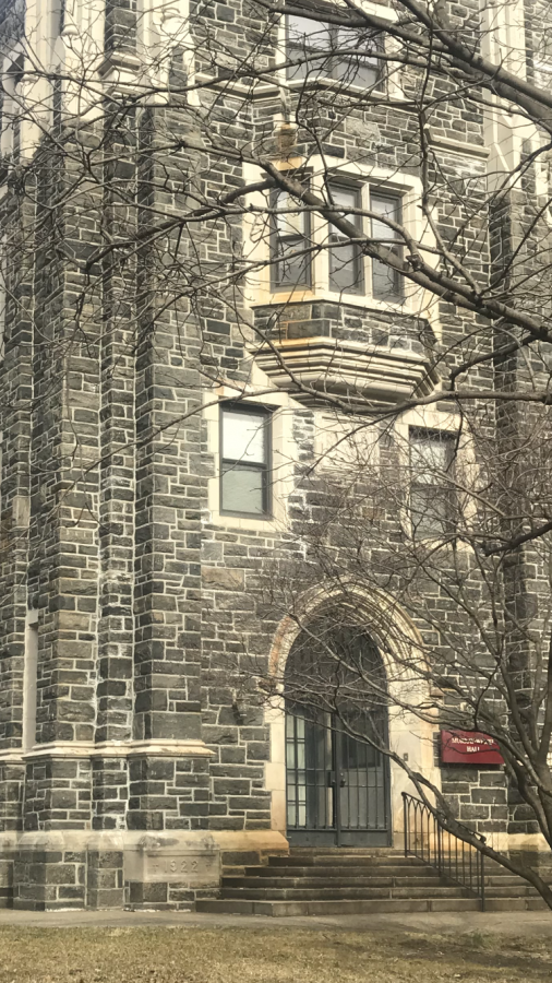 Murray-Weigel Hall has housed multiple Jesuits accused of sexual abuse. (Collin Bonnell/The Fordham Ram)