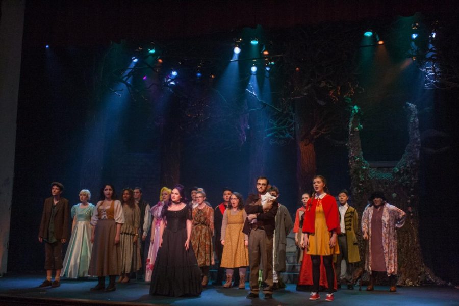 Fordham’s production of “Into the Woods” spanned from Feb. 21 through Feb. 24, and the students involved had been working hard since January. (Dylan Balsamo For The Fordham Ram)